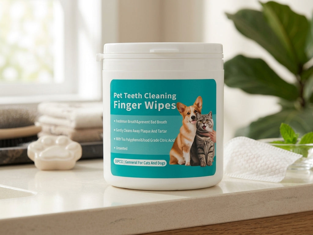 FidoFresh Dental Wipes for Pets - 50 Count